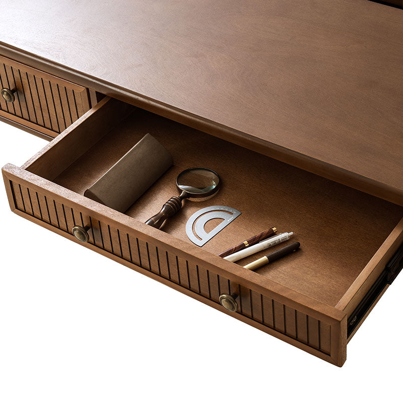 Isaac Transitional 60''W Office Desk With 3 Drawers