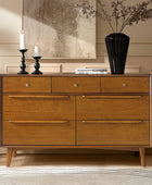Ileanna Mid-century Modern 7-Drawer Dresser