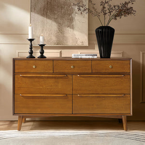 Ileanna Mid-century Modern 7-Drawer Dresser