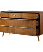 Ileanna Mid-century Modern 7-Drawer Dresser
