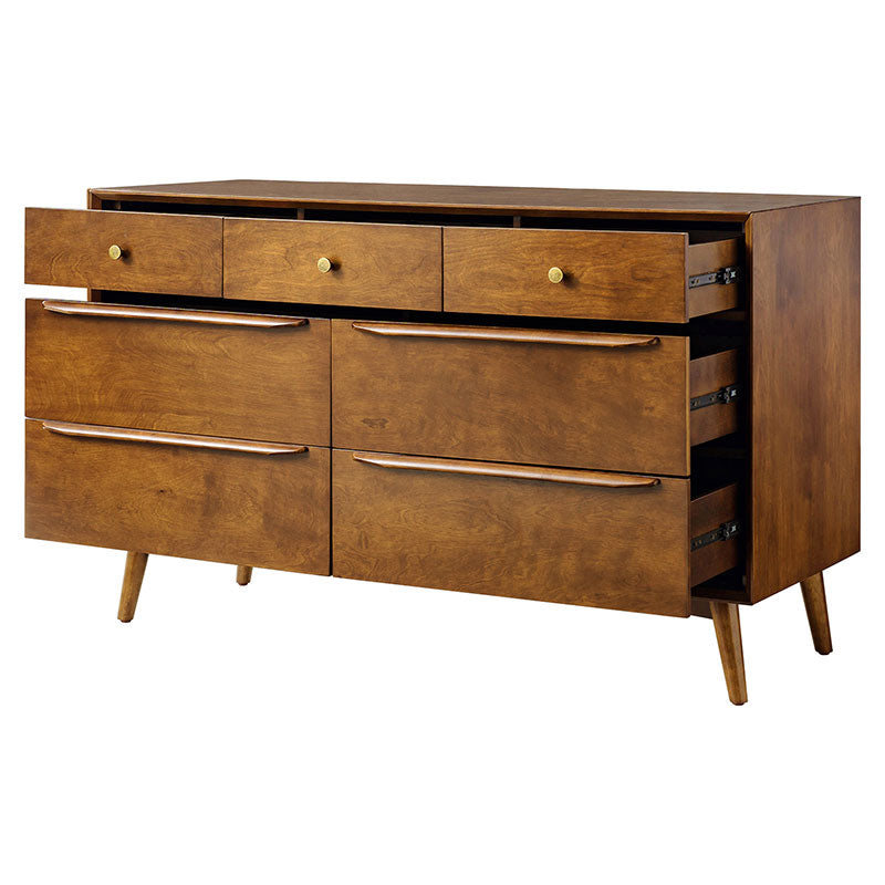 Ileanna Mid-century Modern 7-Drawer Dresser