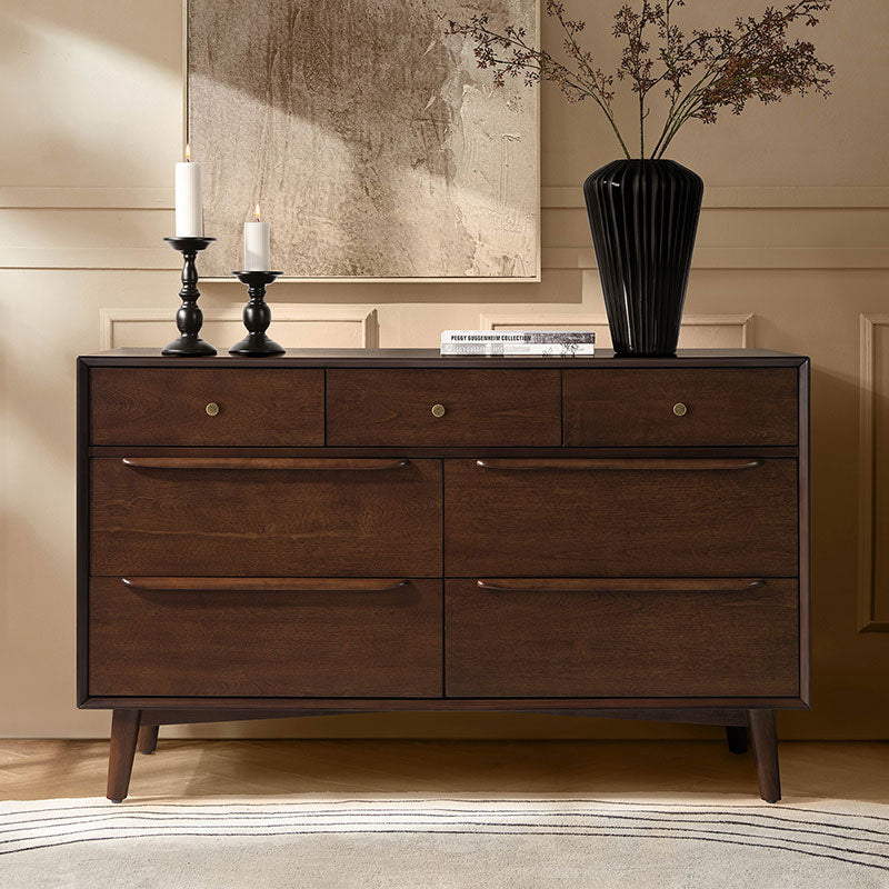 Ileanna Mid-century Modern 7-Drawer Dresser