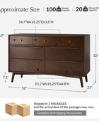 Ileanna Mid-century Modern 7-Drawer Dresser