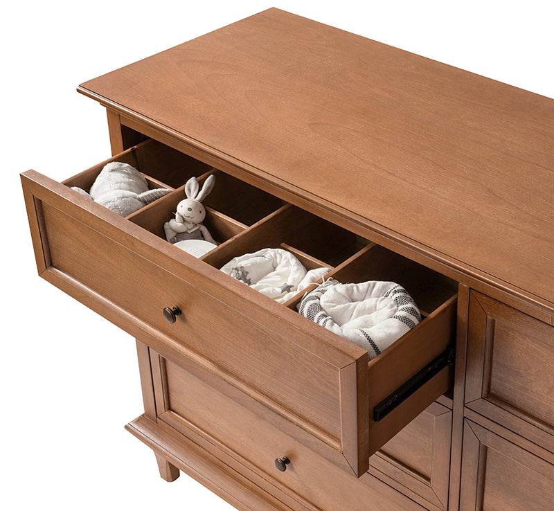 Mornay Transitional Solid Wood 6-Drawer Dresser or 3-Drawer Nightstand(Each Sold Separately)