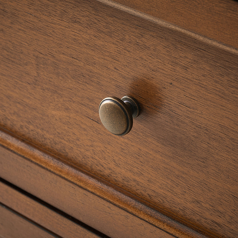 Mornay Transitional Solid Wood 6-Drawer Dresser for Bedroom Storage