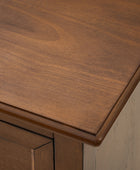 Mornay Transitional Solid Wood 6-Drawer Dresser for Bedroom Storage