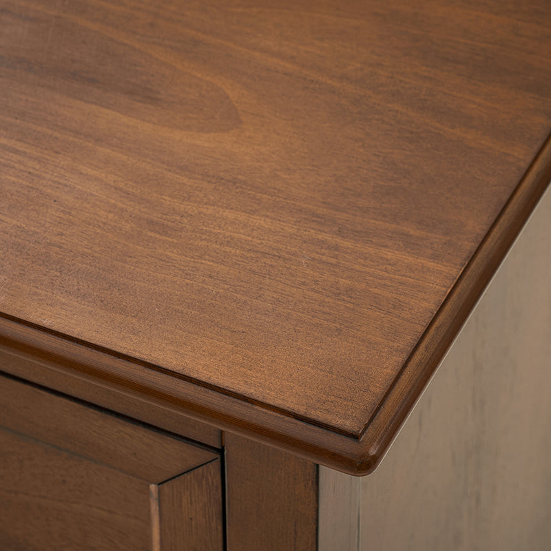 Mornay Transitional Solid Wood 6-Drawer Dresser for Bedroom Storage