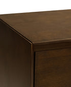 Apollone Mid-Century 6-Drawer Dresser with Solid Wood Legs