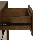 Apollone Mid-Century 6-Drawer Dresser with Solid Wood Legs