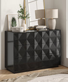 Mike 6-Drawer Modern Geometric Design Dresser