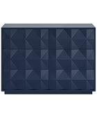 Mike 6-Drawer Modern Geometric Design Dresser