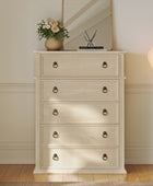 Rufina Traditional Functional 5 Drawer Dresser