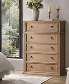 Rufina Traditional Functional 5 Drawer Dresser