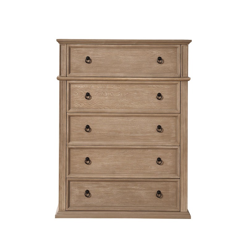 Rufina Traditional Functional 5 Drawer Dresser