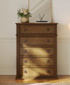 Rufina Traditional Functional 5 Drawer Dresser