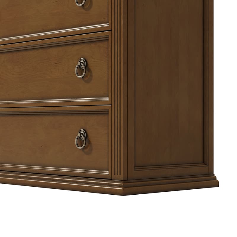 Rufina Traditional Functional 5 Drawer Dresser