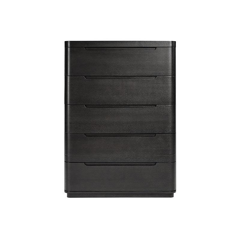 Brandon Modern Natural Wood 5-Drawer Chest