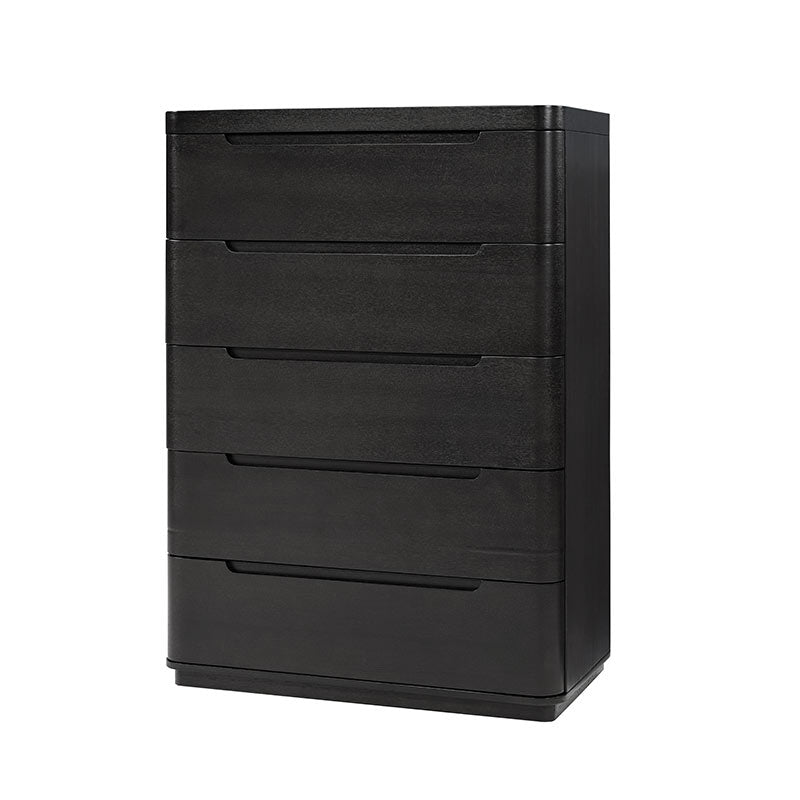 Brandon Modern Natural Wood 5-Drawer Chest