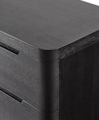 Brandon Modern Natural Wood 5-Drawer Chest