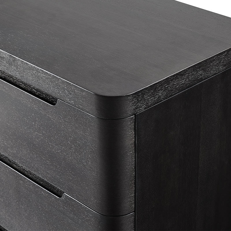 Brandon Modern Natural Wood 5-Drawer Chest