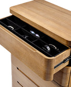 Brandon Modern Natural Wood 5-Drawer Chest