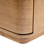 Brandon Modern Natural Wood 5-Drawer Chest