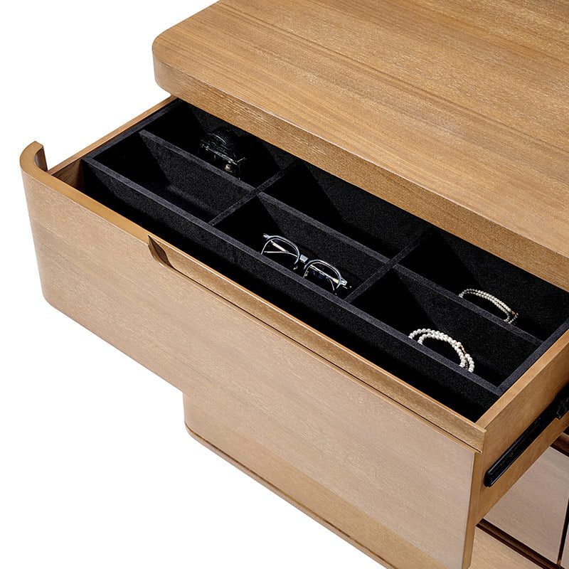 Brandon Modern Rubber Wood 6-Drawer Dresser