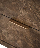 Virel Modern Marquetry 5-Drawer Chest