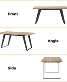 Mike 63'' Modern Minimal Dining Table