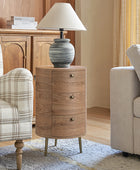 Sadie Upholstered Armchair with End Table,2-Piece Living Room Sets