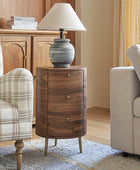 Sadie Upholstered Armchair with End Table,2-Piece Living Room Sets