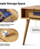 Vivian Mid-century Modern Nightstand with Charging Station(Optional Types)