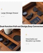 Vira End Table with Storage and Built-in Outlets(Optional Types)