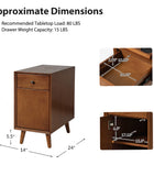 Vira End Table with Storage and Built-in Outlets(Optional Types)