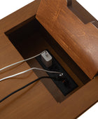 Vira End Table with Storage and Built-in Outlets