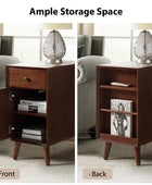 Vira End Table with Storage and Built-in Outlets(Optional Types)