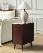 Vira End Table with Storage and Built-in Outlets