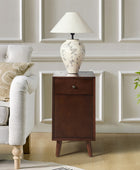 Vira End Table with Storage and Built-in Outlets