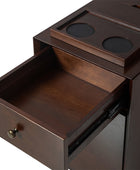 Vira End Table with Storage and Built-in Outlets