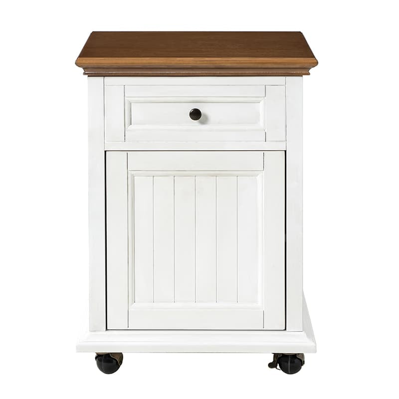 Tianna Farmhouse Lift-Top Storage End Table with Built-in Charge