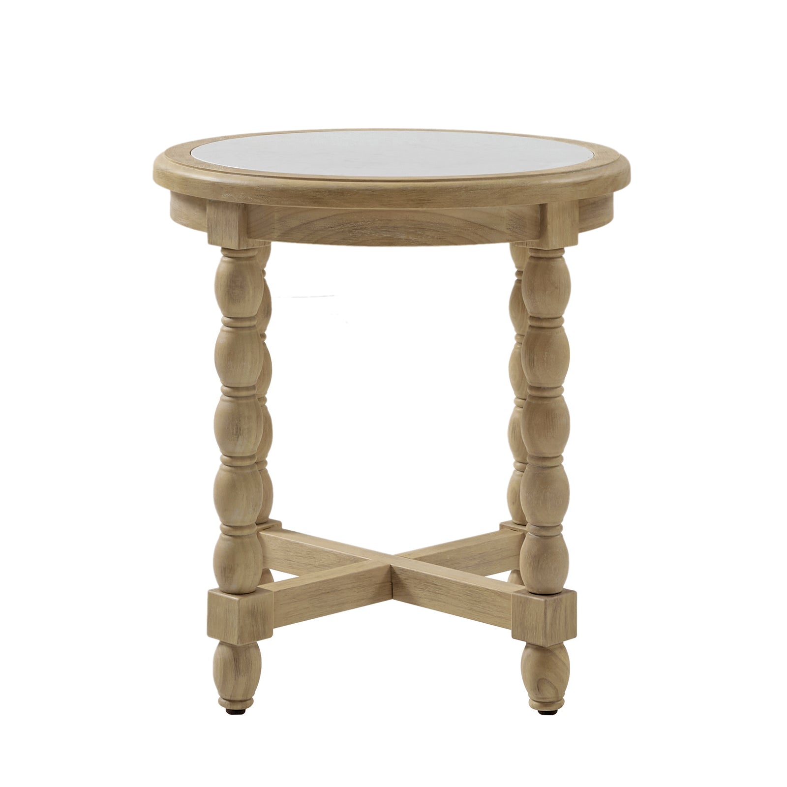 Rafaela Farmhouse Classic Solid Wood End Table