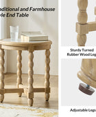 Rafaela Farmhouse Classic Solid Wood End Table