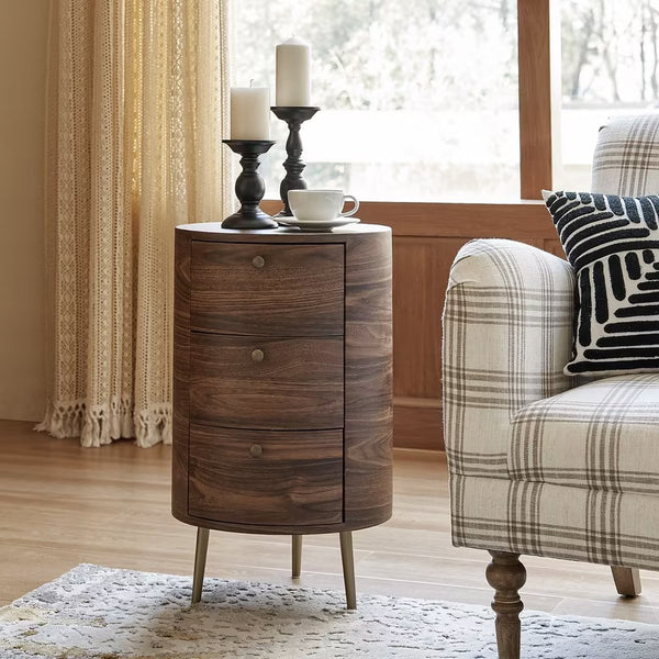  HULALA HOME Sillones modernos tapizados de mediados de siglo  para sala de estar, reclinables, cómodos para muebles de dormitorio/azul :  Hogar y Cocina