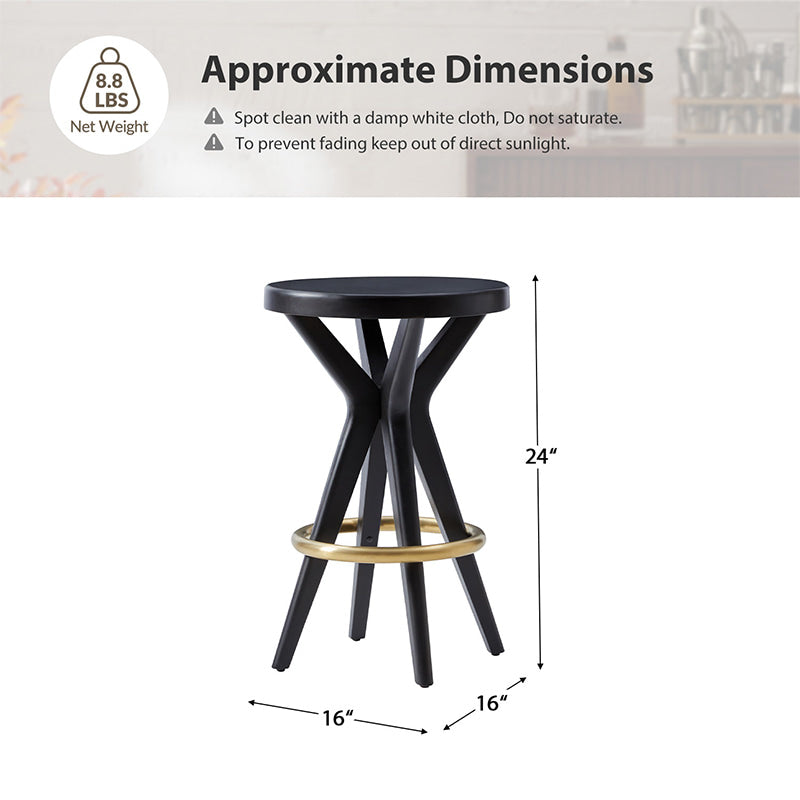 No.1 Counter Height Bar Stools without Backs