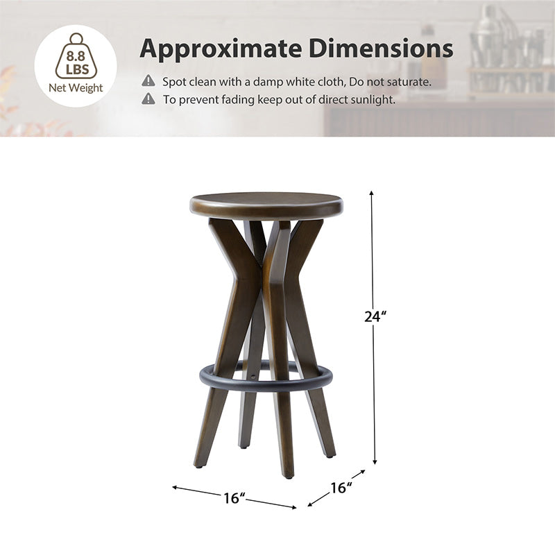 No.1 Counter Height Bar Stools without Backs