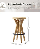 No.1 Counter Height Bar Stools without Backs