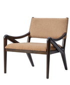 Crombie Mid-century Walnut Accent Chair