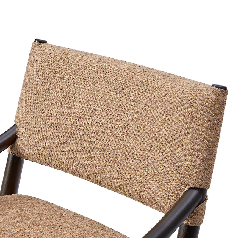 Crombie Mid-century Walnut Accent Chair