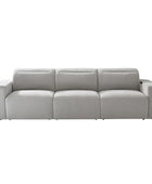 Moussea Modern Chenille Power Reclining Sofa with Sofa Bed Functionality