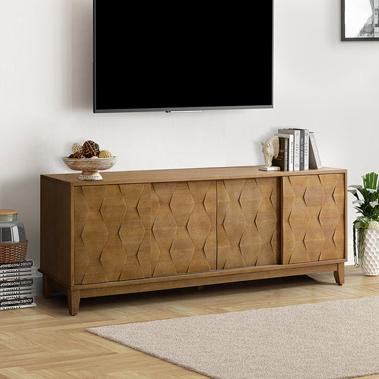 Kamu 72" TV Stand for TVs Up to 78"